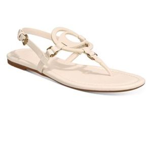 COACH
Women's Jeri Leather Sandals (Chalk color)
